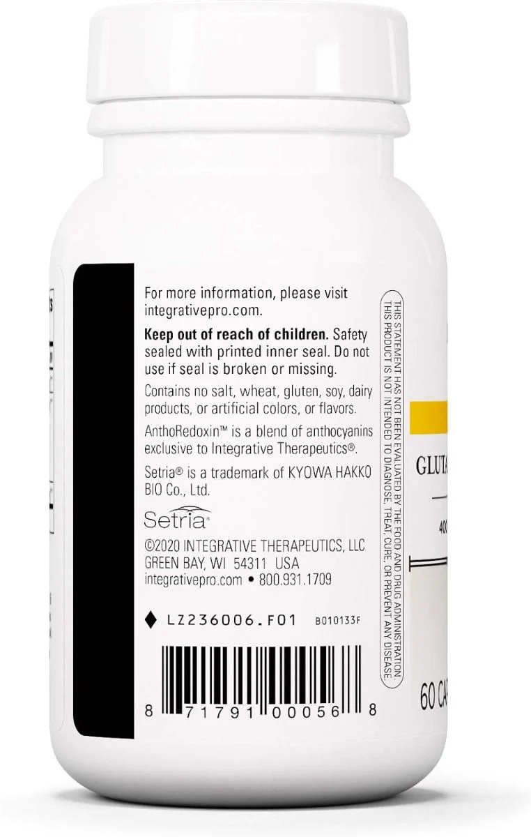Glutathione Cell Defense 60 Veggie Caps - Image 2
