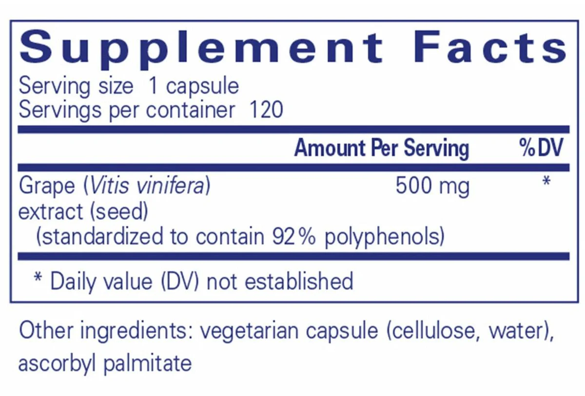 Grape Pip 500 MG 120 Veggie Caps - Image 2