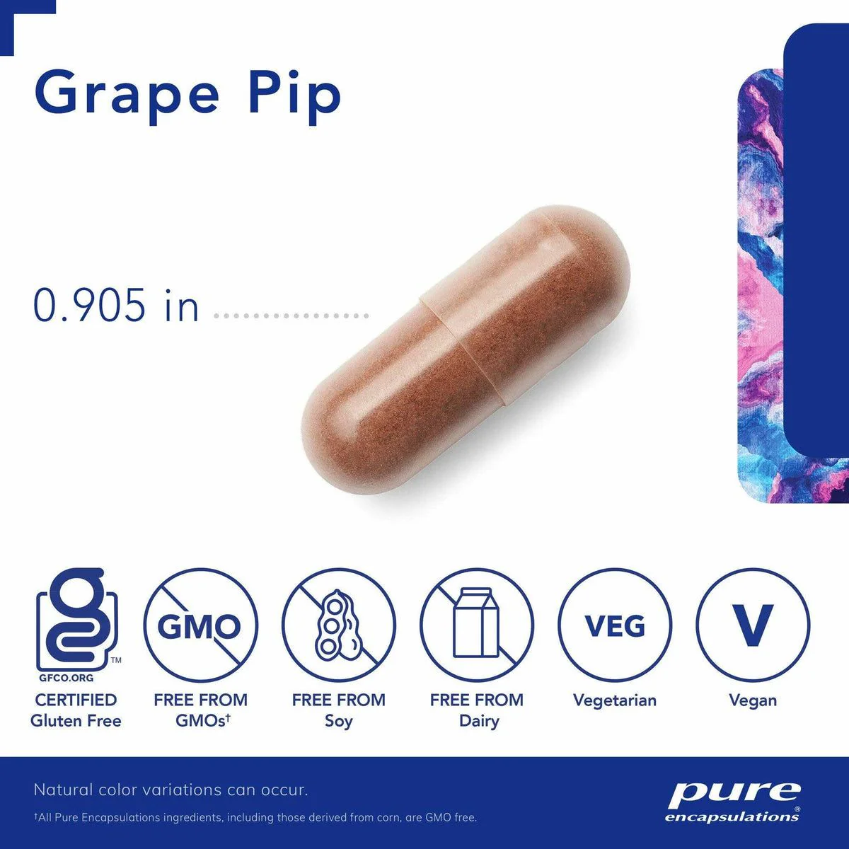 Grape Pip 500 MG 120 Veggie Caps - Image 3