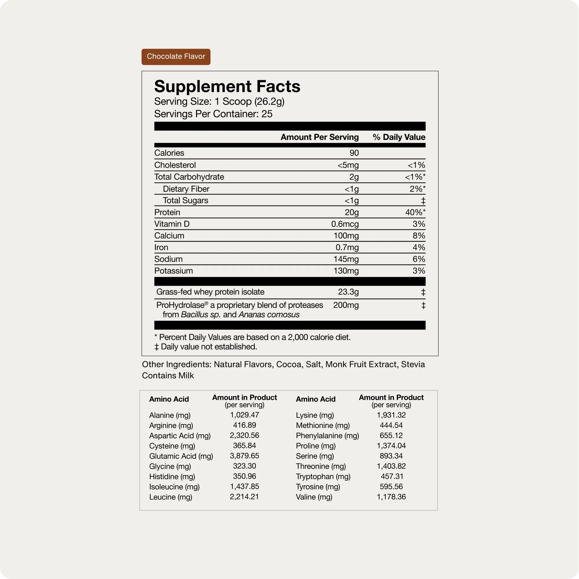 Grass Fed Whey Protein Isolate Powder - Image 10