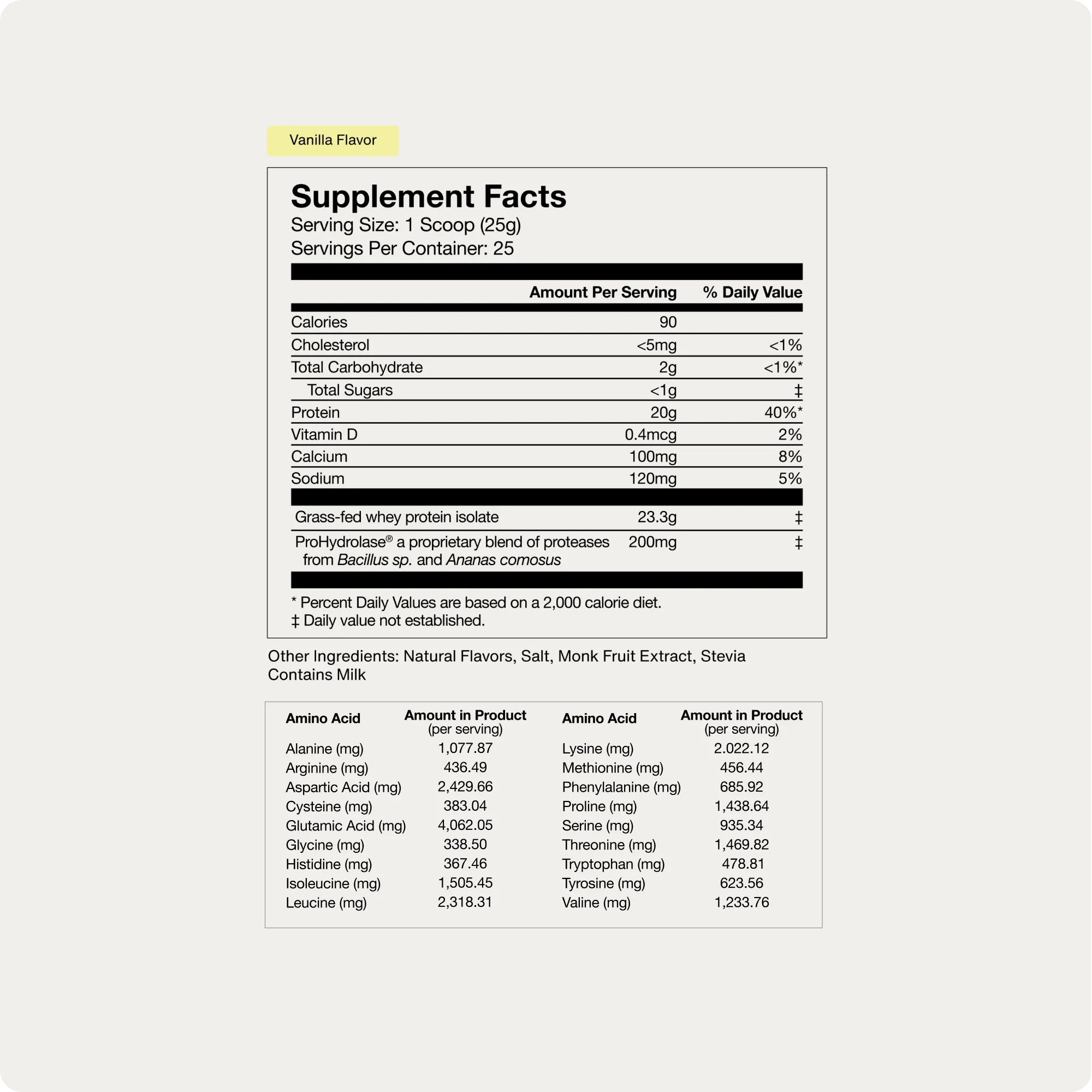Grass Fed Whey Protein Isolate Powder - Image 11