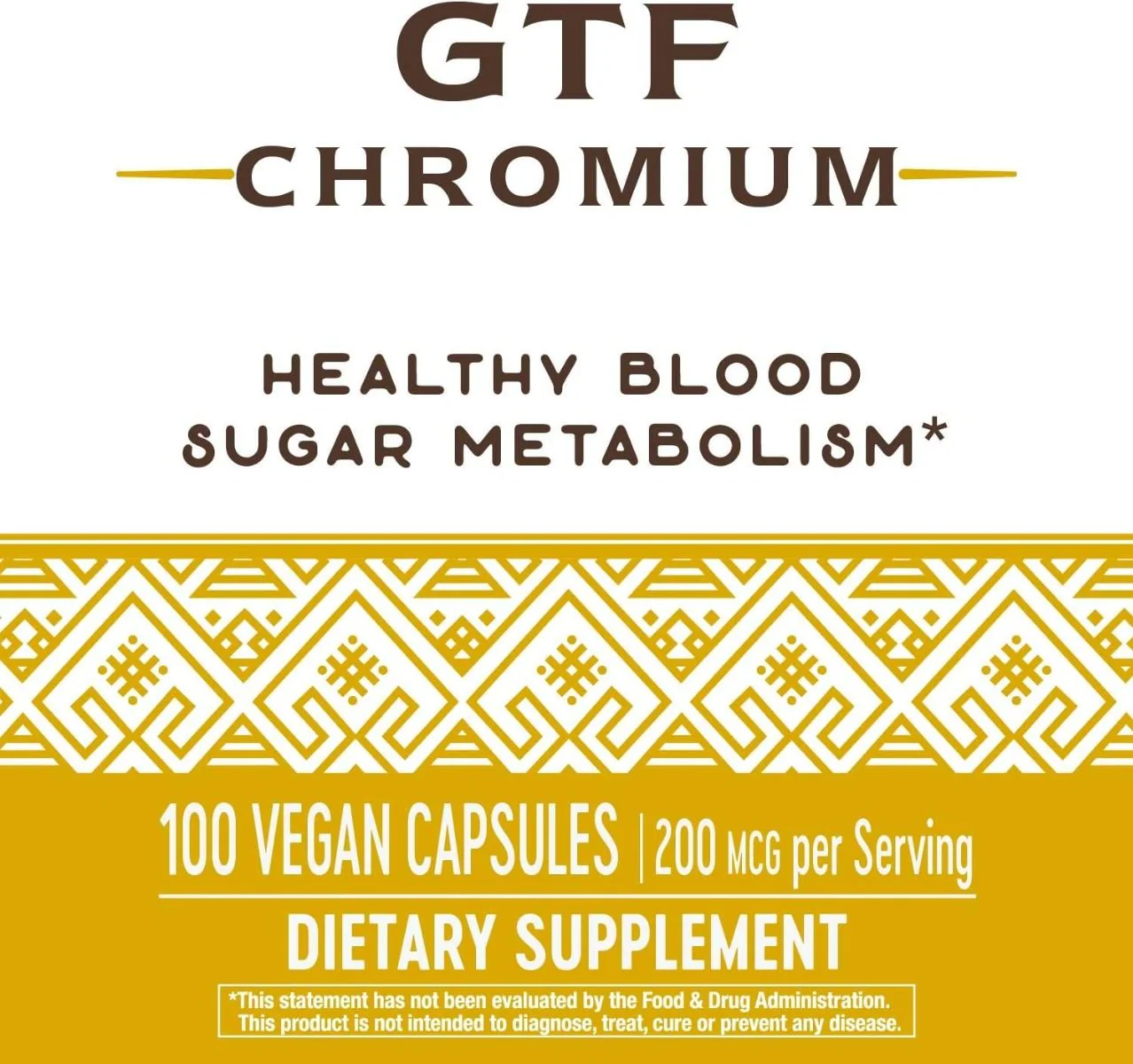 GTF Chromium 100Capsules - Image 2