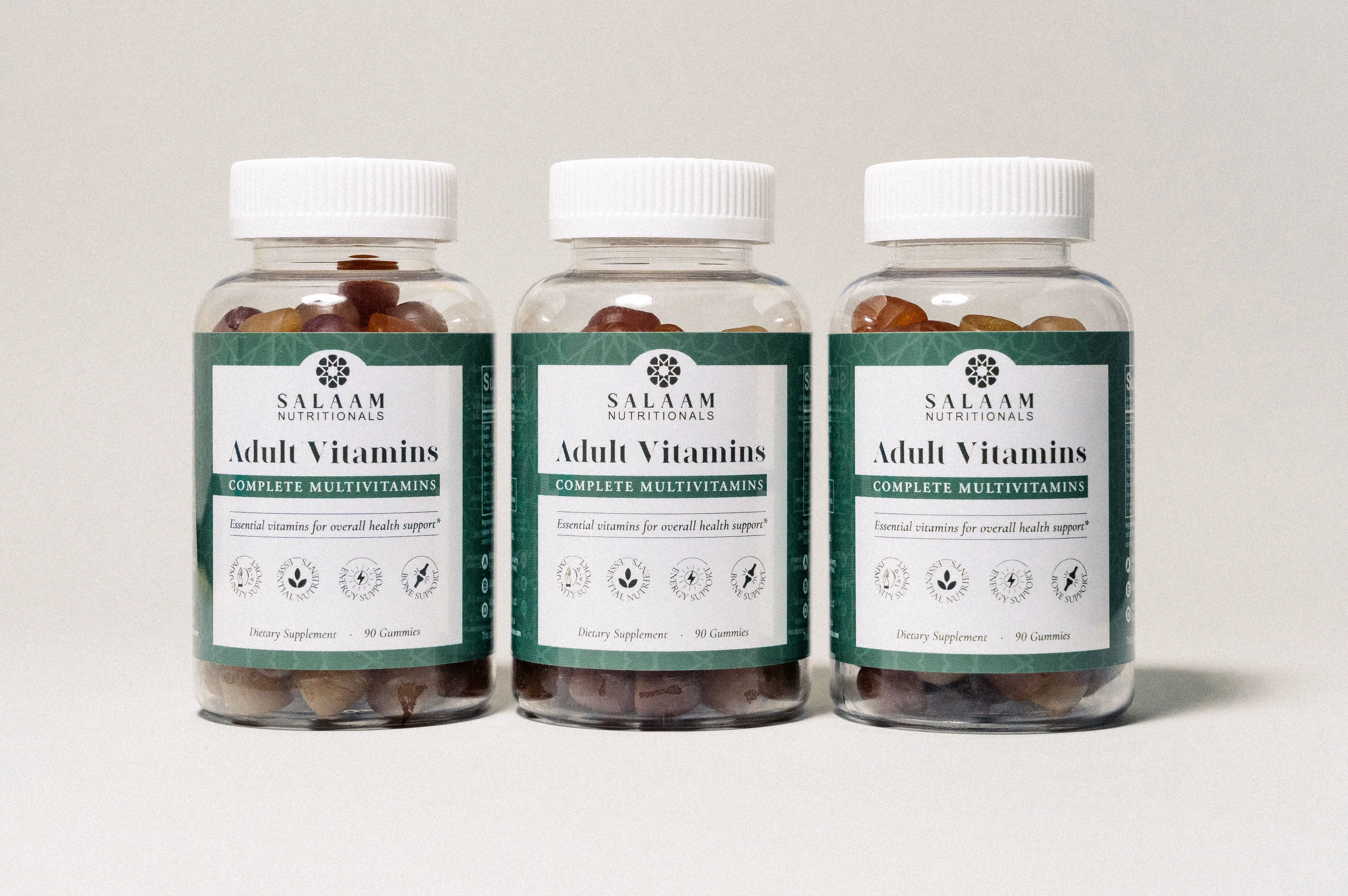 Halal Adult Multivitamin Gummies - Complete Nutrition with Essential Vitamins - 90 Count - Image 4