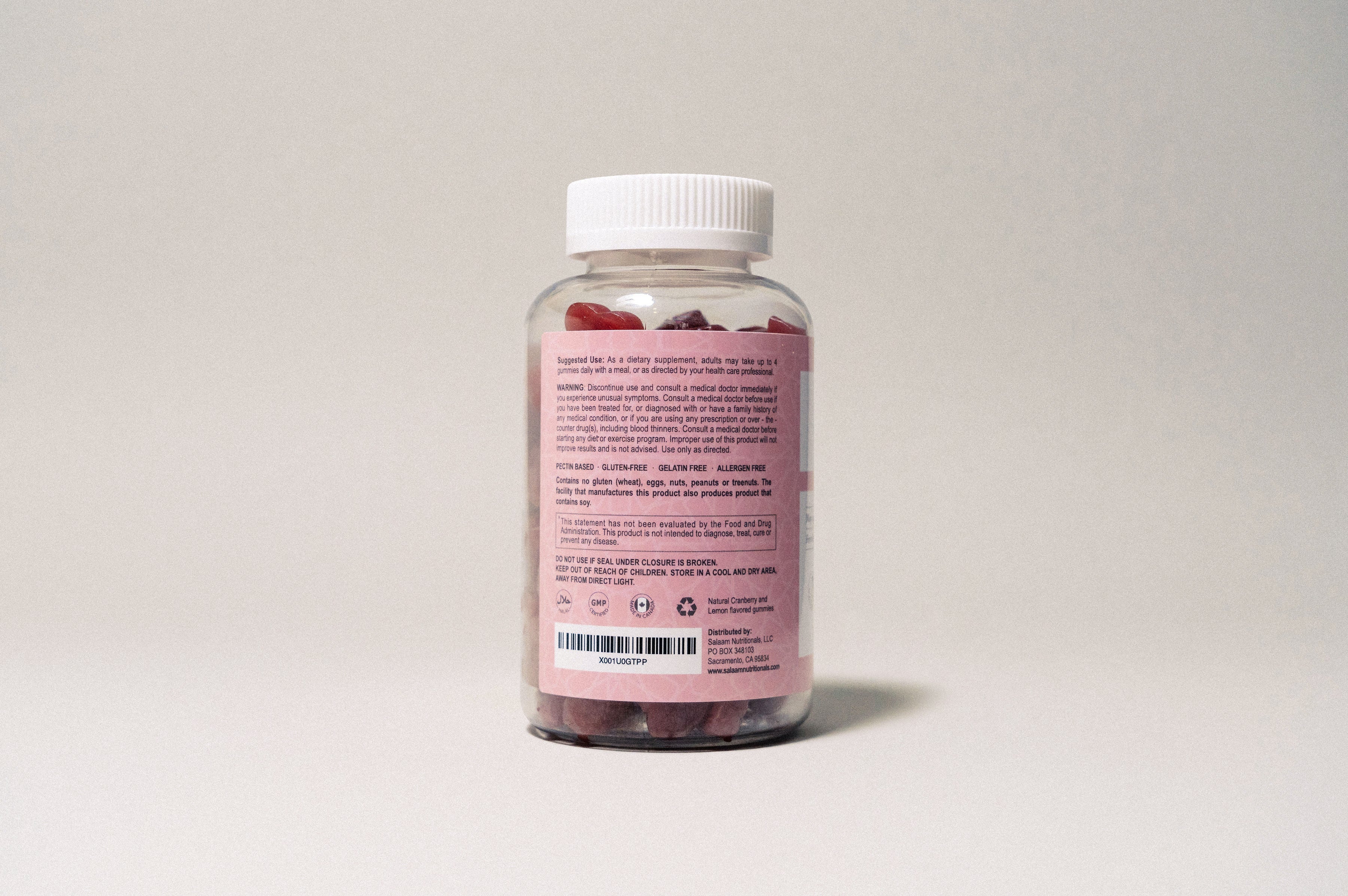 Halal Prenatal Vitamins - Gummy Multivitamins with Folate & DHA - 90 Count | Salaam Nutritionals - Image 2