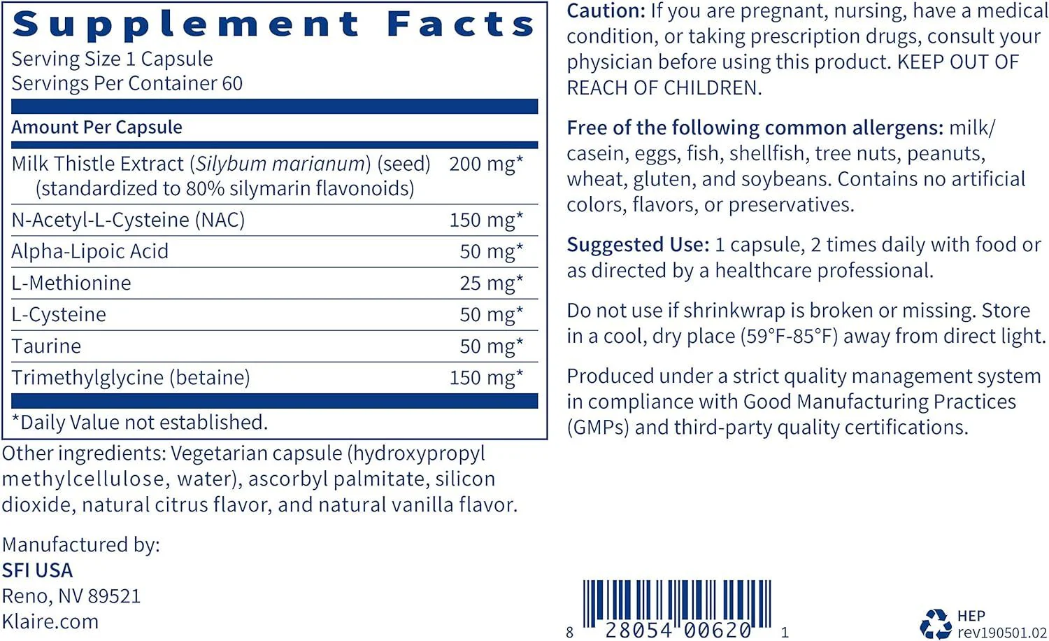 HepatoThera 60 Capsules - Image 3
