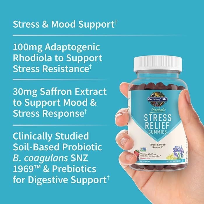 Herbals Stress Relief Gummies Berry - Image 3