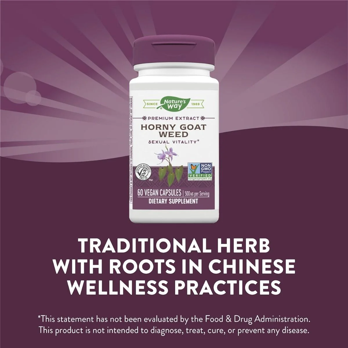 Horny Goat Weed Standardized 60Capsules - Image 5