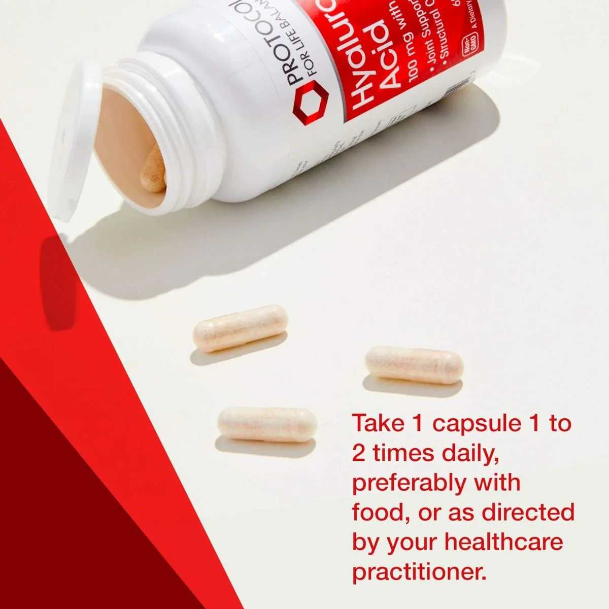 Hyaluronic Acid 100 mg with Co-factors 100 MG 60 Veggie Caps - Image 4
