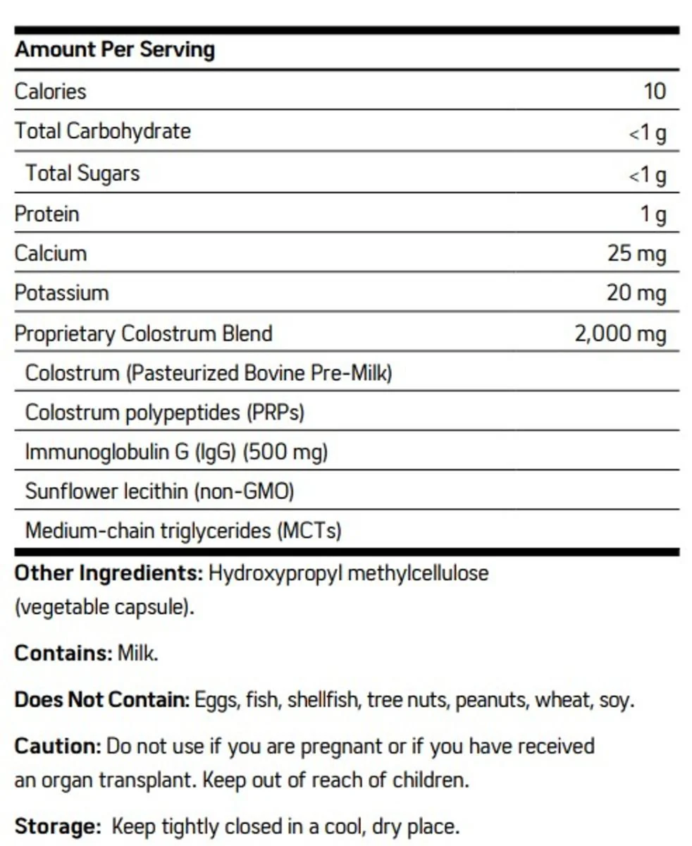 Immunog PRP 120 Veggie Caps - Image 2