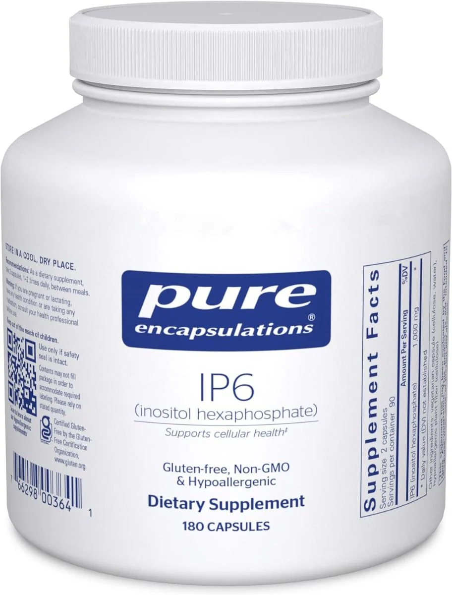 IP6 (Inositol Hexaphosphate) 500 MG 180Veggie Caps