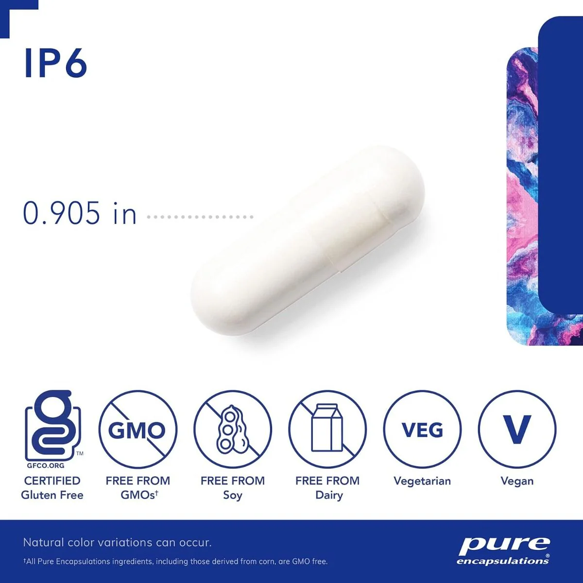 IP6 (Inositol Hexaphosphate) 500 MG 180Veggie Caps - Image 2
