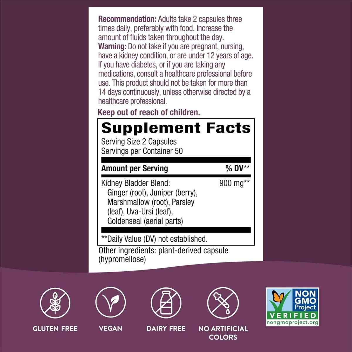 Kidney Bladder 100Capsules - Image 4