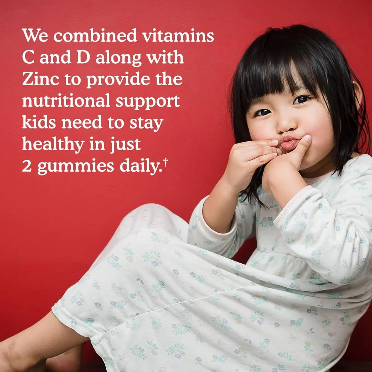 Kids Organic Immune Gummy 60 Gummies Cherry - Image 3