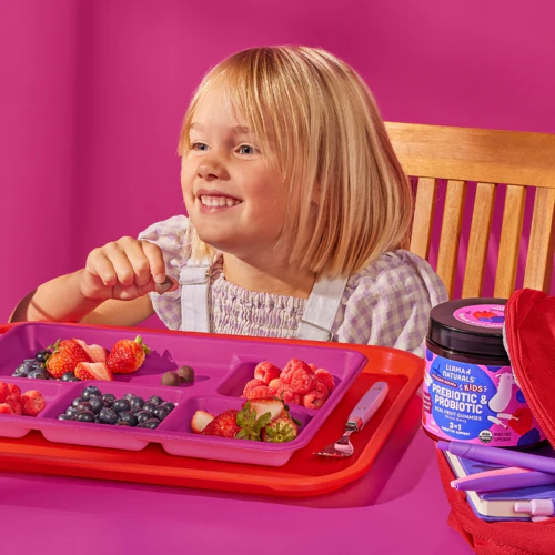 Kids Prebiotic & Probiotic Gummies, Mixed Berry (60 ct) - Image 2