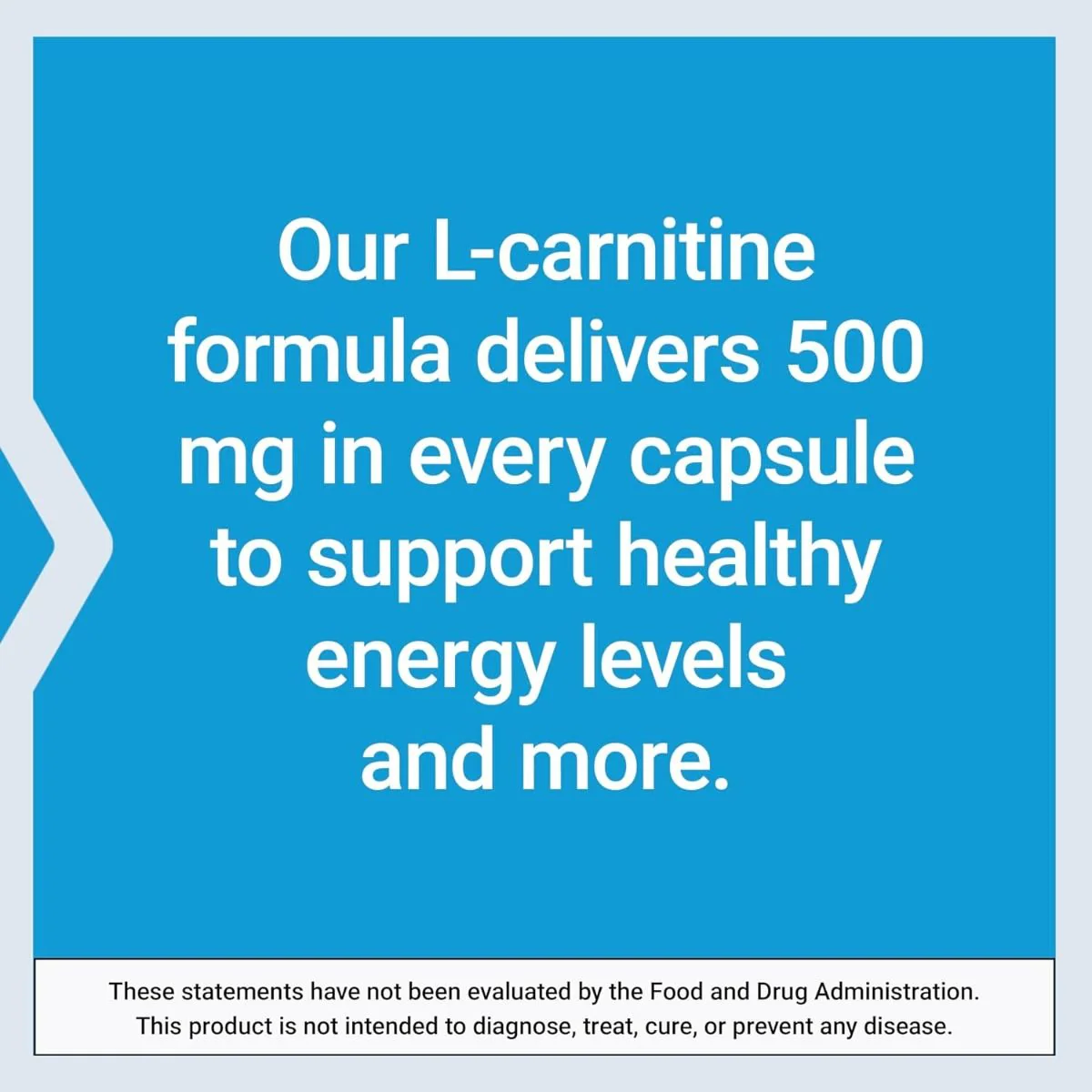 L-Carnitine 500 MG 30 Veggie Caps - Image 6