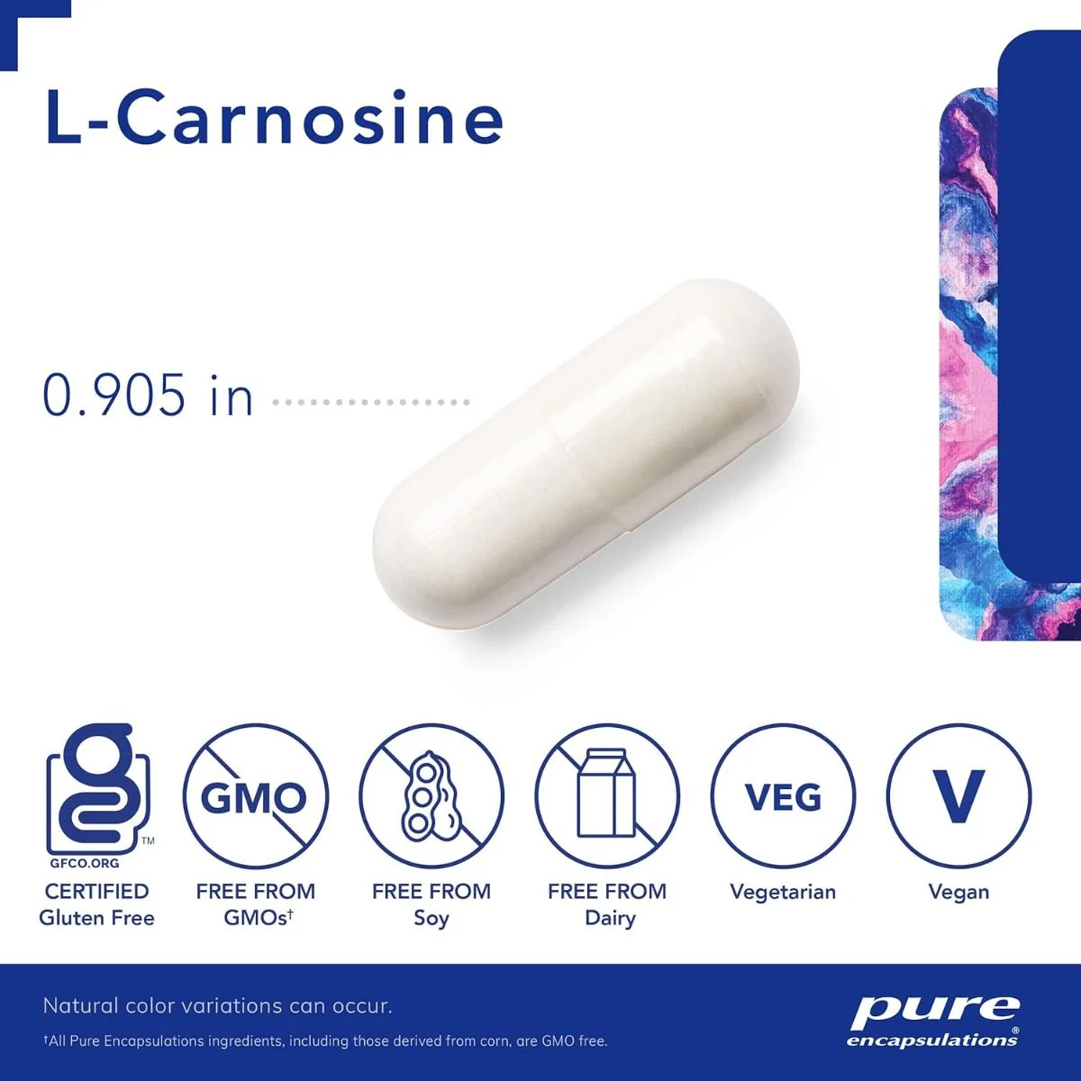 L-Carnosine 500 MG 60 Capsules - Image 3
