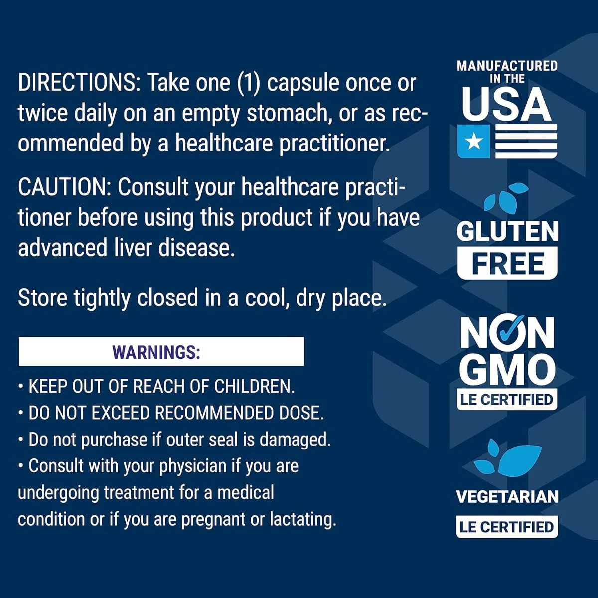 L-Glutamine 500 MG 100 Capsules - Image 7