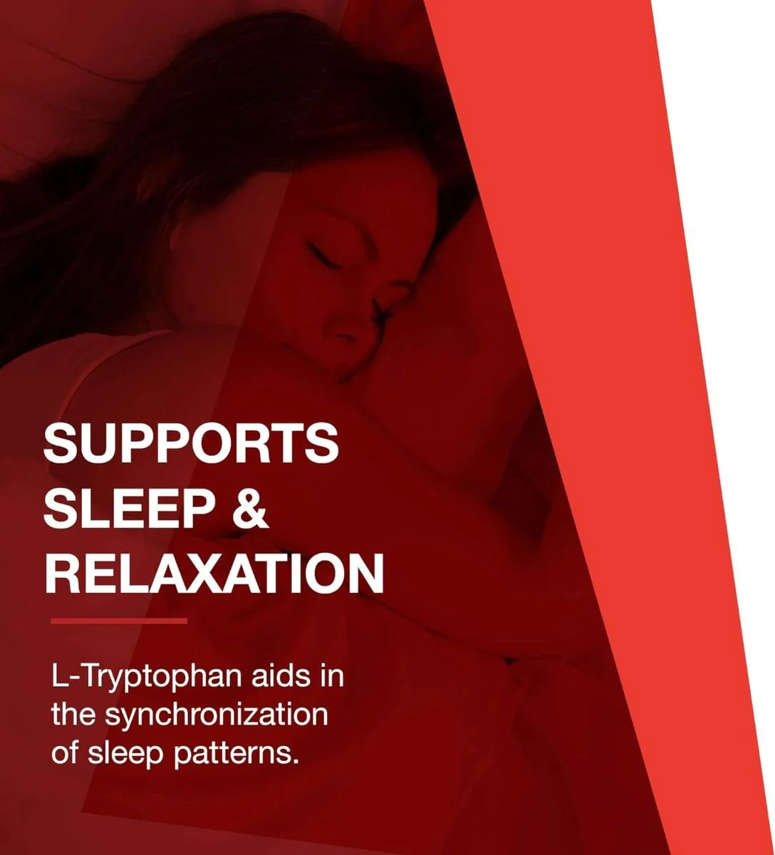 L-Tryptophan 500 MG 60 Vegan Capsules - Image 8