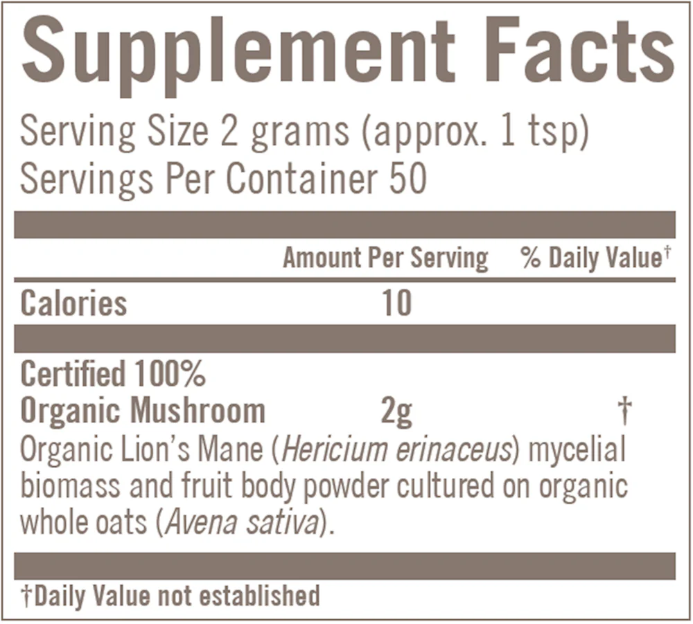 Lion's Mane Mushroom Superfood Powder - Image 3