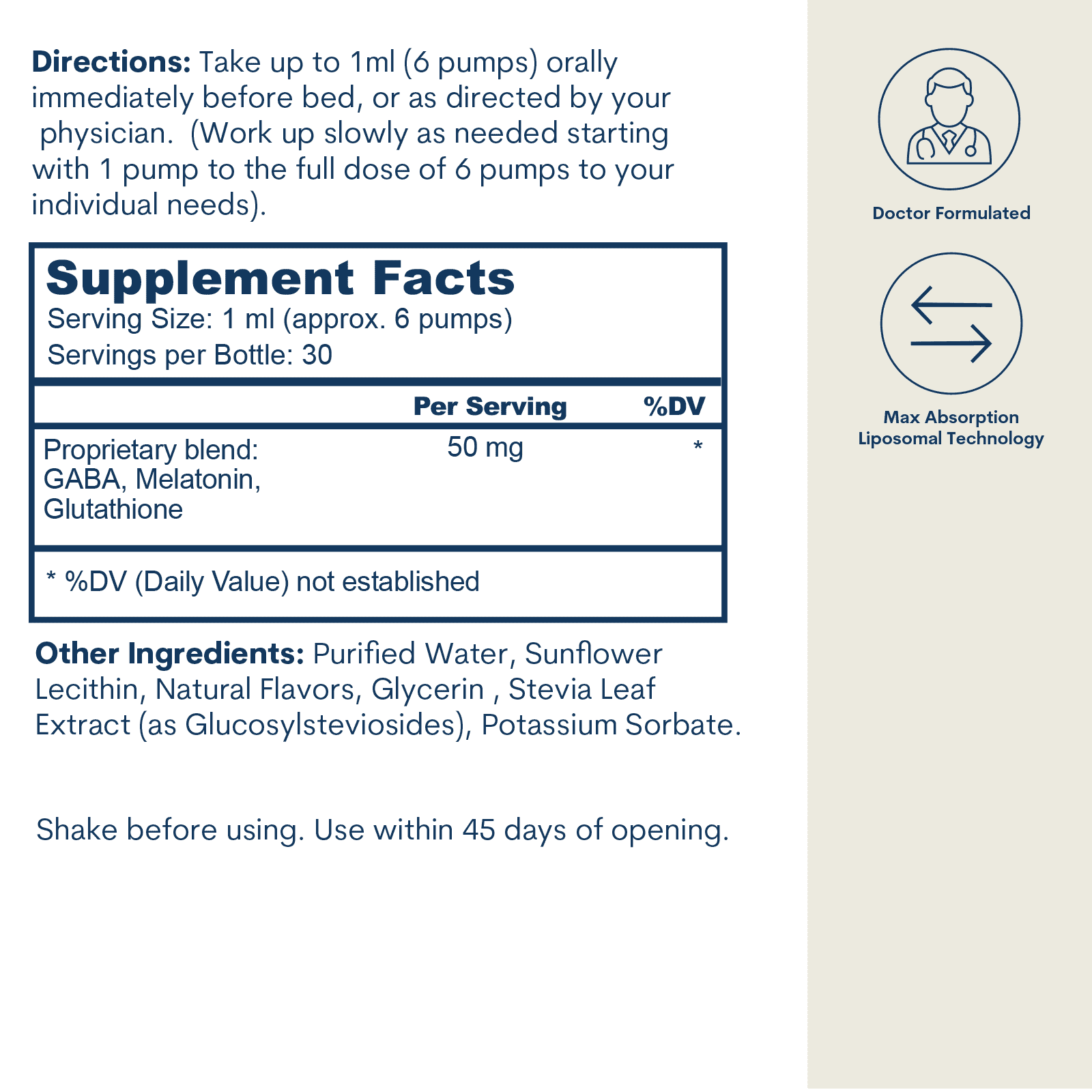 Liposomal Vitamin C - Liquid - Sunflower Formula (5 FL OZ / 30 Servings) - Image 3