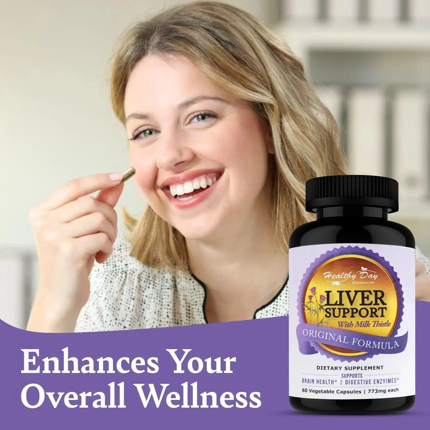 Liver Cleanse and Detox & Repair Formula - Herbal Liver Support Supplement Liver Detox - Image 3