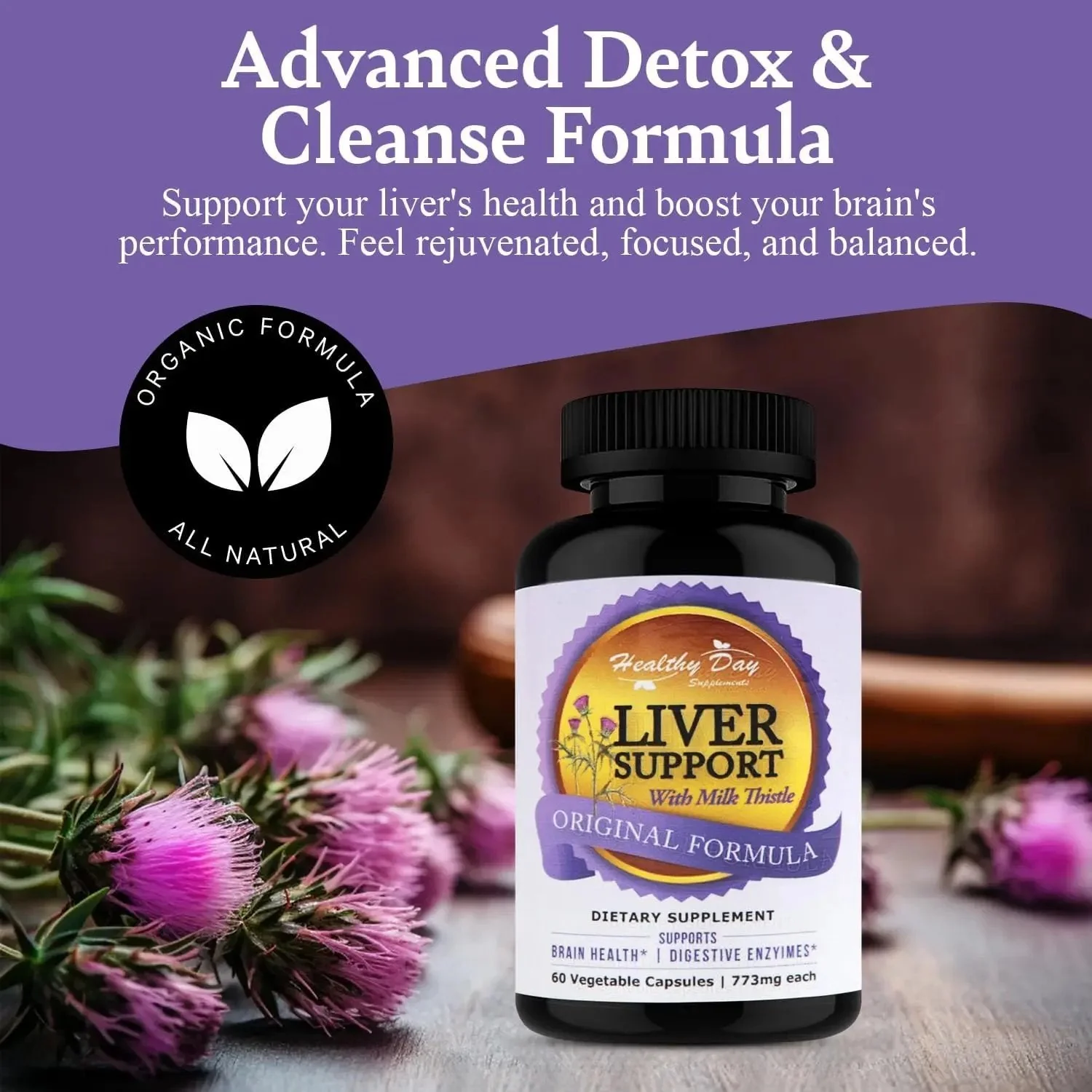 Liver Cleanse and Detox & Repair Formula - Herbal Liver Support Supplement Liver Detox - Image 8
