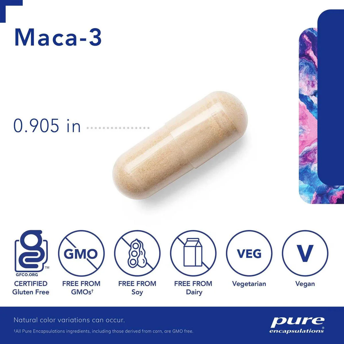 Maca-3 120 Capsules - Image 3