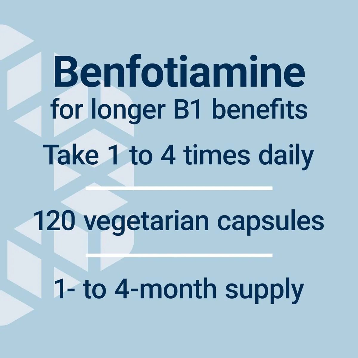 Mega Benfotiamine 250 MG 120 Veggie Caps - Image 5
