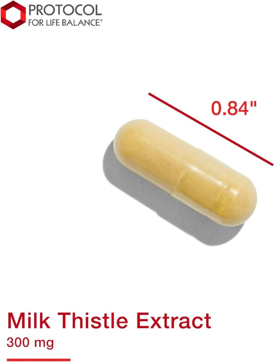 Milk Thistle Extract 300 MG 90 Vegan Capsules - Image 7