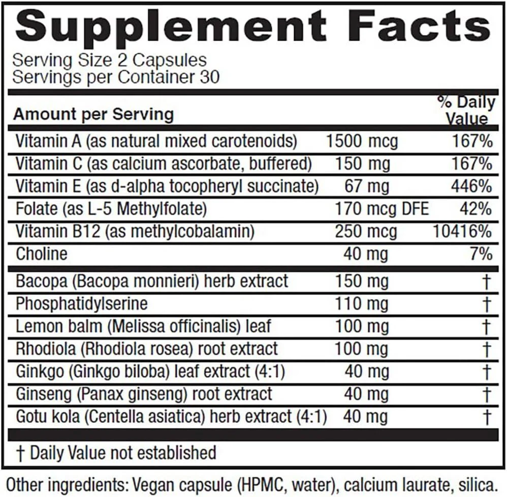 Mind Blend 60 Capsules - Image 3