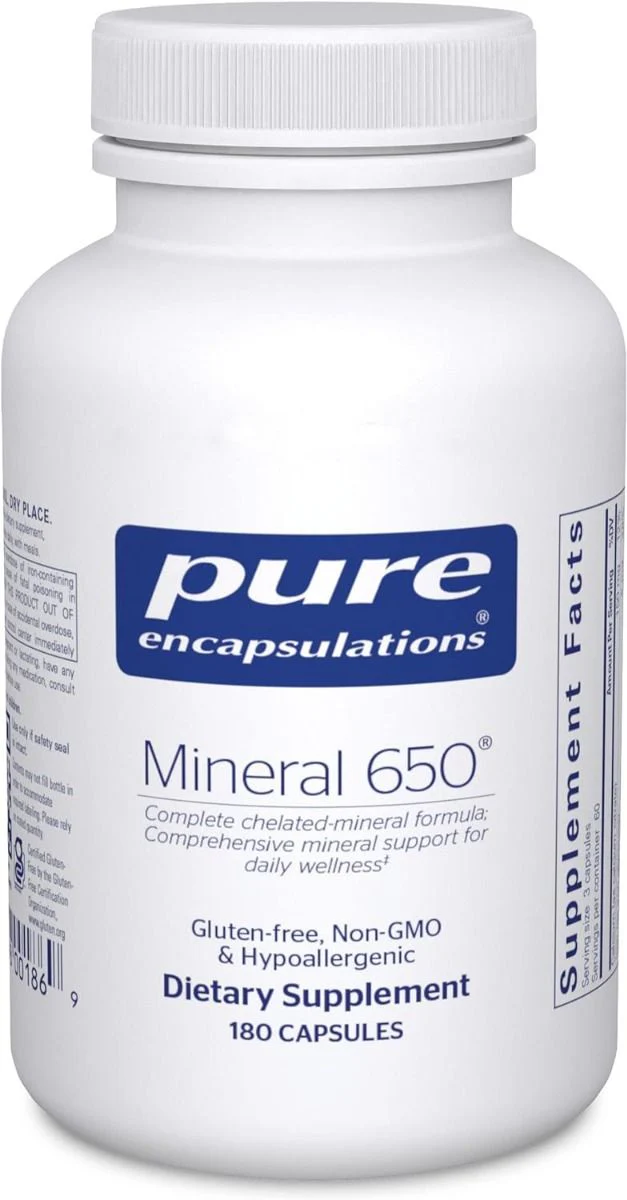 Mineral 650 180 Veggie Caps
