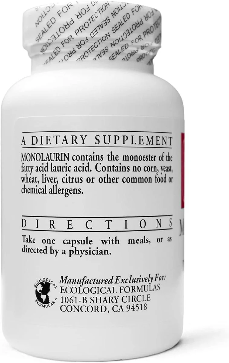 Monolaurin MG 90 Capsules - Image 6