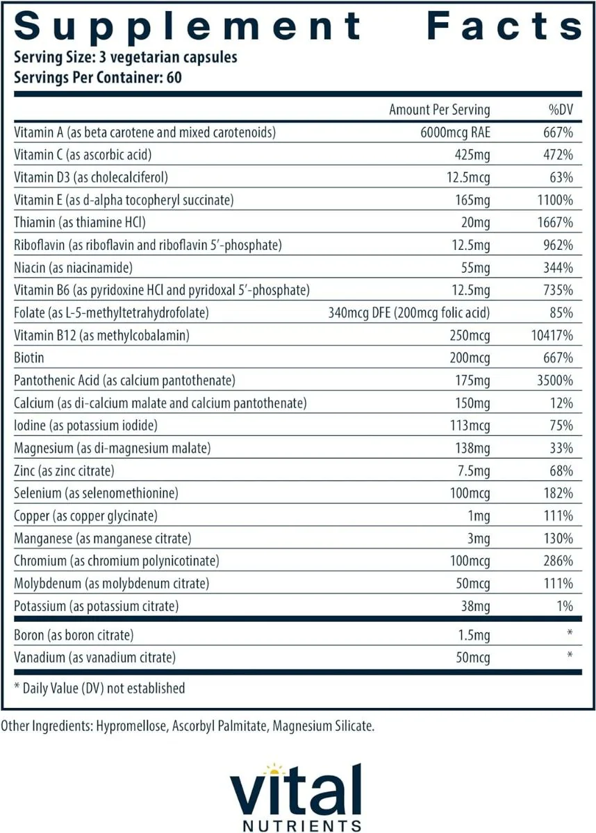 Multi-Nutrients citrate/malate (without Copper & without Iron) - Image 2