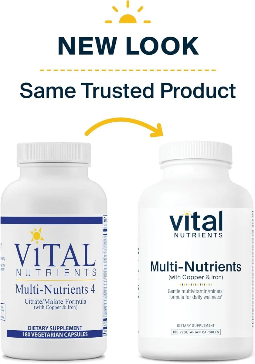 Multi-Nutrients (with Copper & Iron) 180 Capsules - Image 4