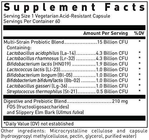 Multi-Probiotic Billion 60 Veggie Caps - Image 2