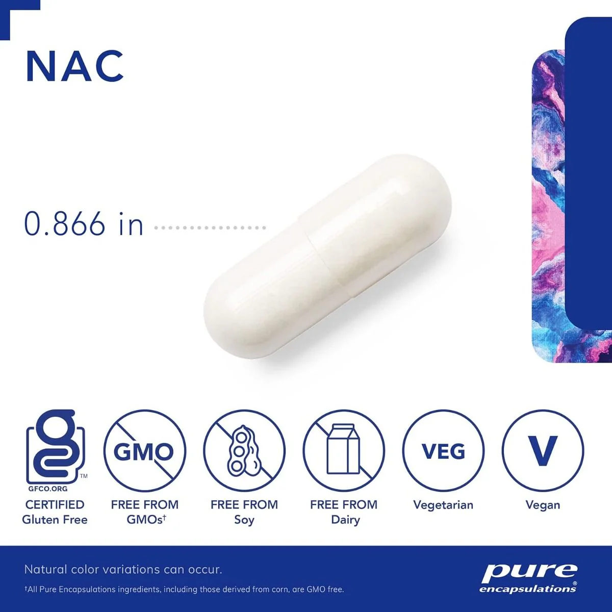 NAC 600 MG 180 Veggie Caps - Image 3
