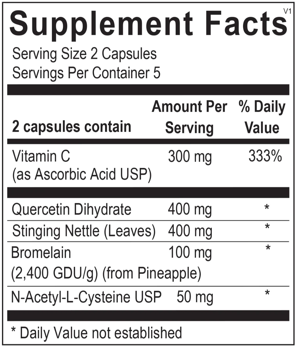 Natural D-Hist (12 Blister Packs) 10 Capsules Each - Image 2