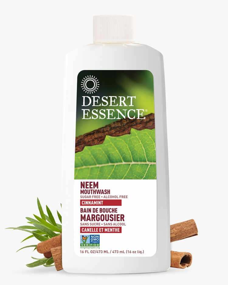 Natural Neem - Cinnamint 16 fl. ozMouthwash - Image 2