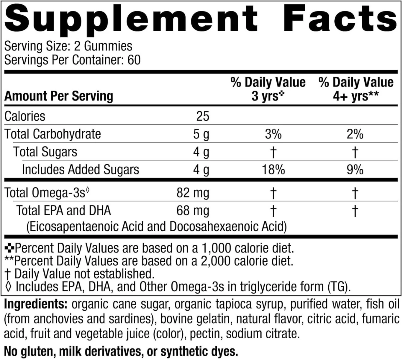 Nordic Omega-3 Gummies 120 Gummies Tangerine - Image 2