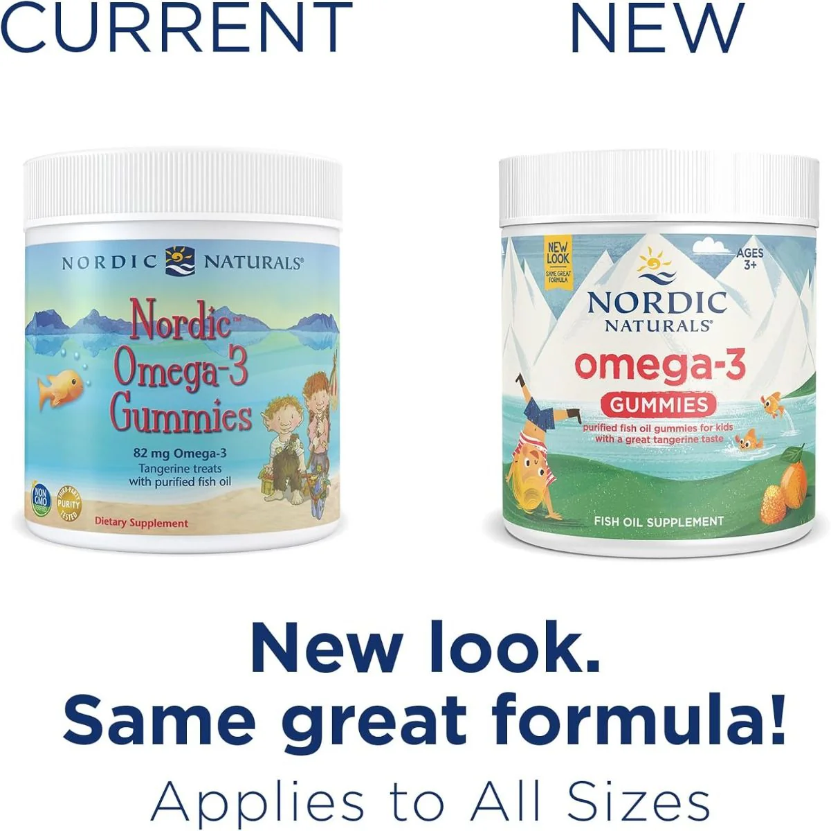Nordic Omega-3 Gummies 120 Gummies Tangerine - Image 4