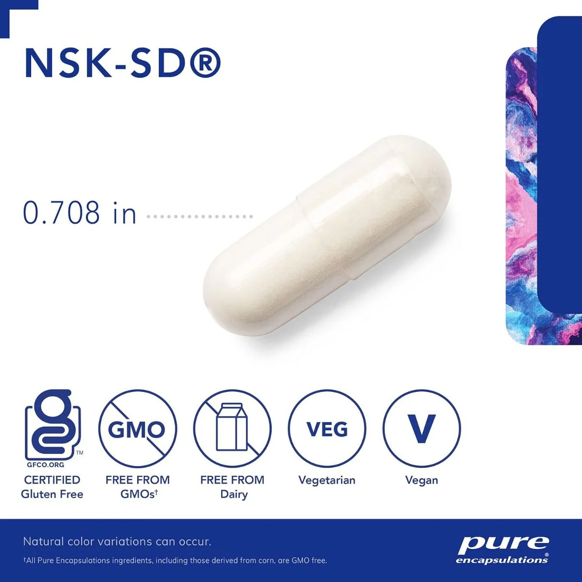NSK-SD 100 Mg 120 Veggie Caps - Image 3