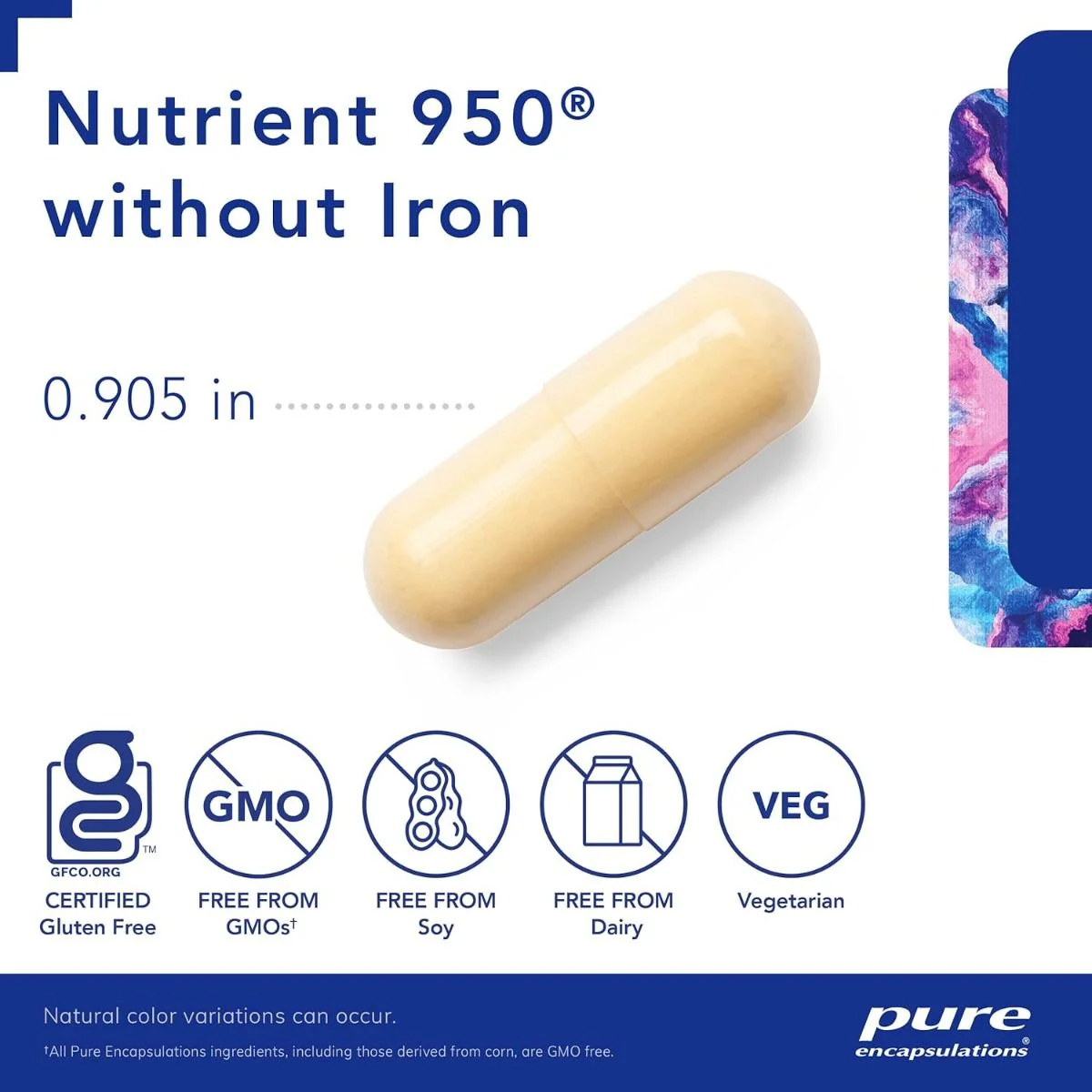 Nutrient 950 Without Iron 360 Veggie Caps - Image 3