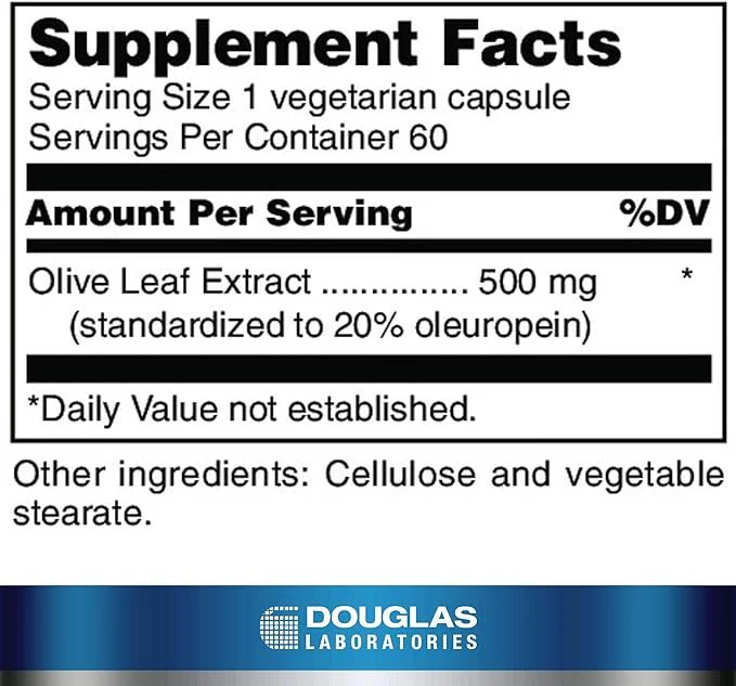 Olive Leaf Extract 60 Veggie Caps - Image 3