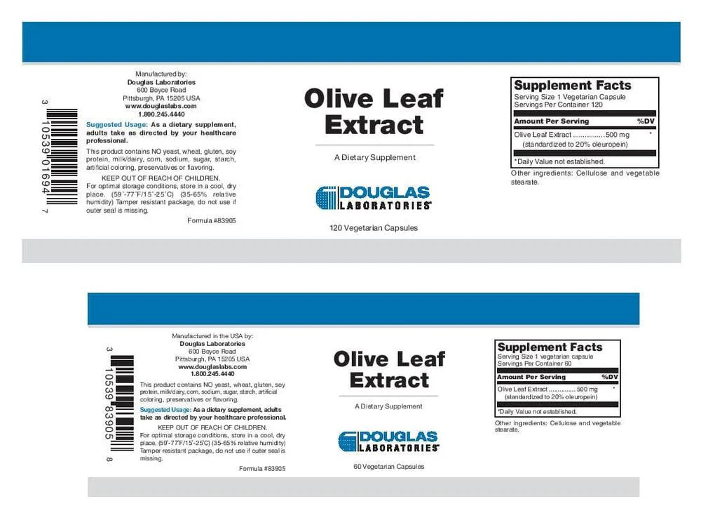 Olive Leaf Extract 60 Veggie Caps - Image 4
