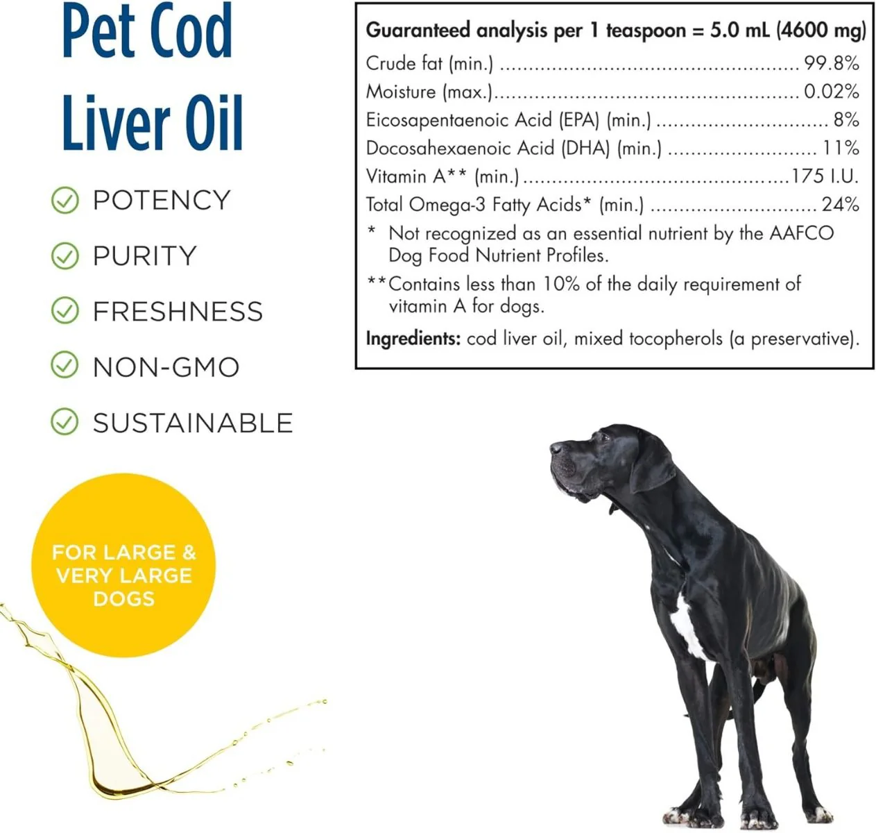 Omega-3 Pet 16 Oz Liquid Unflavored - Image 8