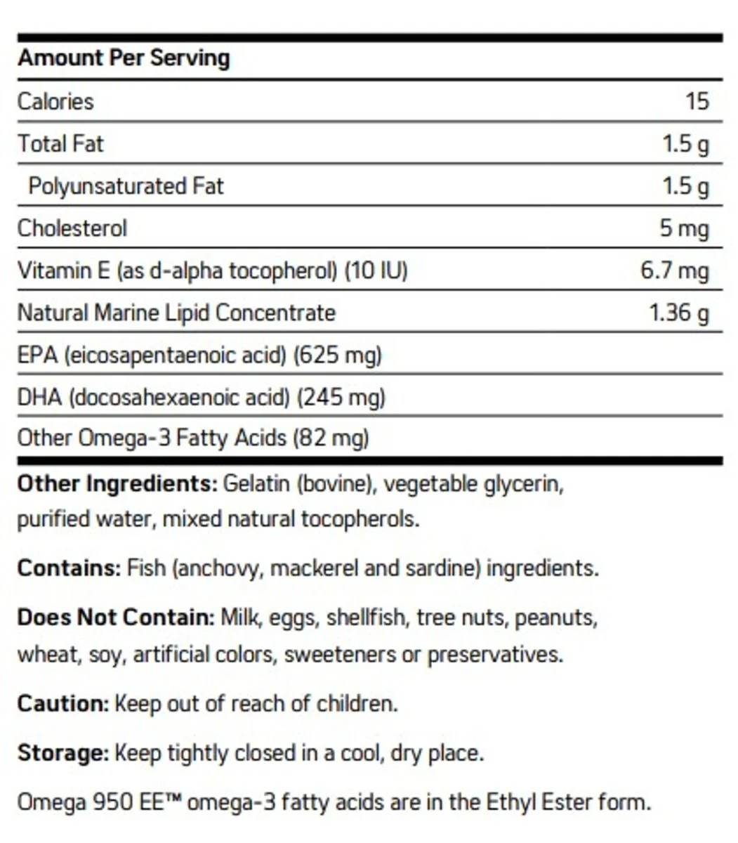 Omega 950 EE Softgels - Image 4