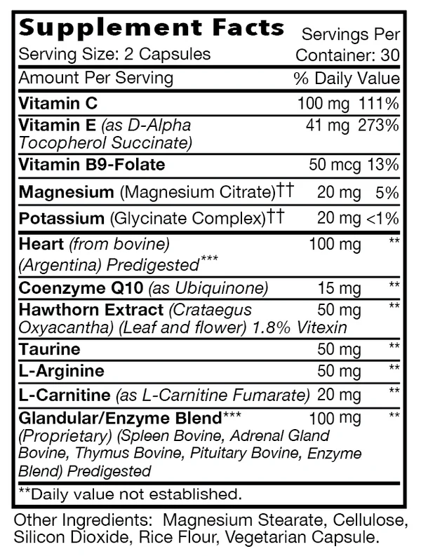Opti-Heart 60 Capsules - Image 3