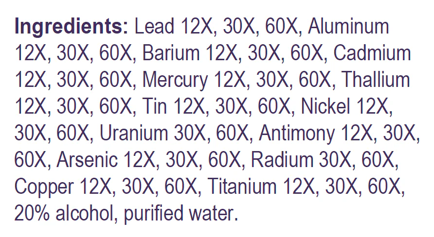 Opti-Metals Detox 2 Oz. Drops - Image 2