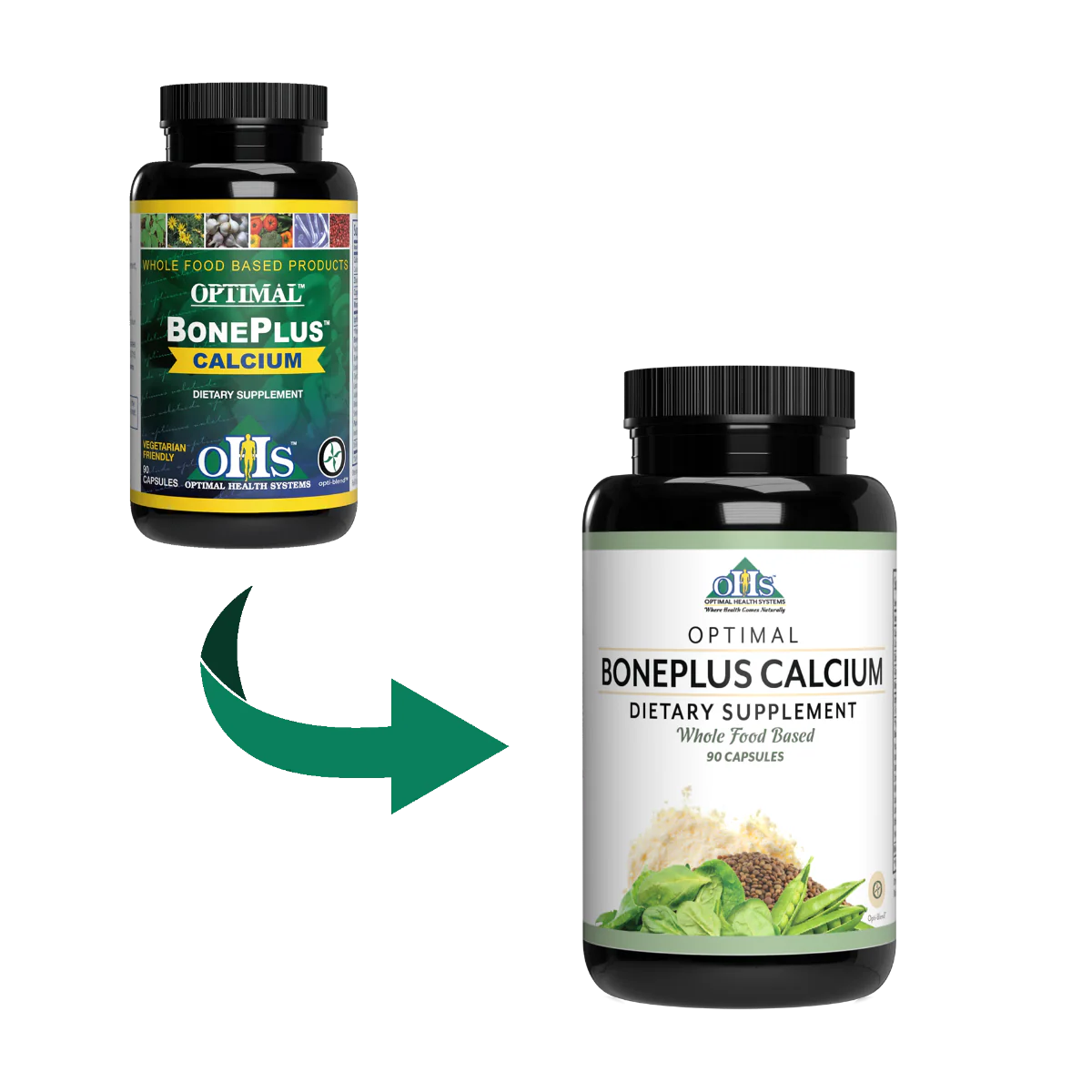 Optimal BonePlus Calcium 90 Capsules - Image 2