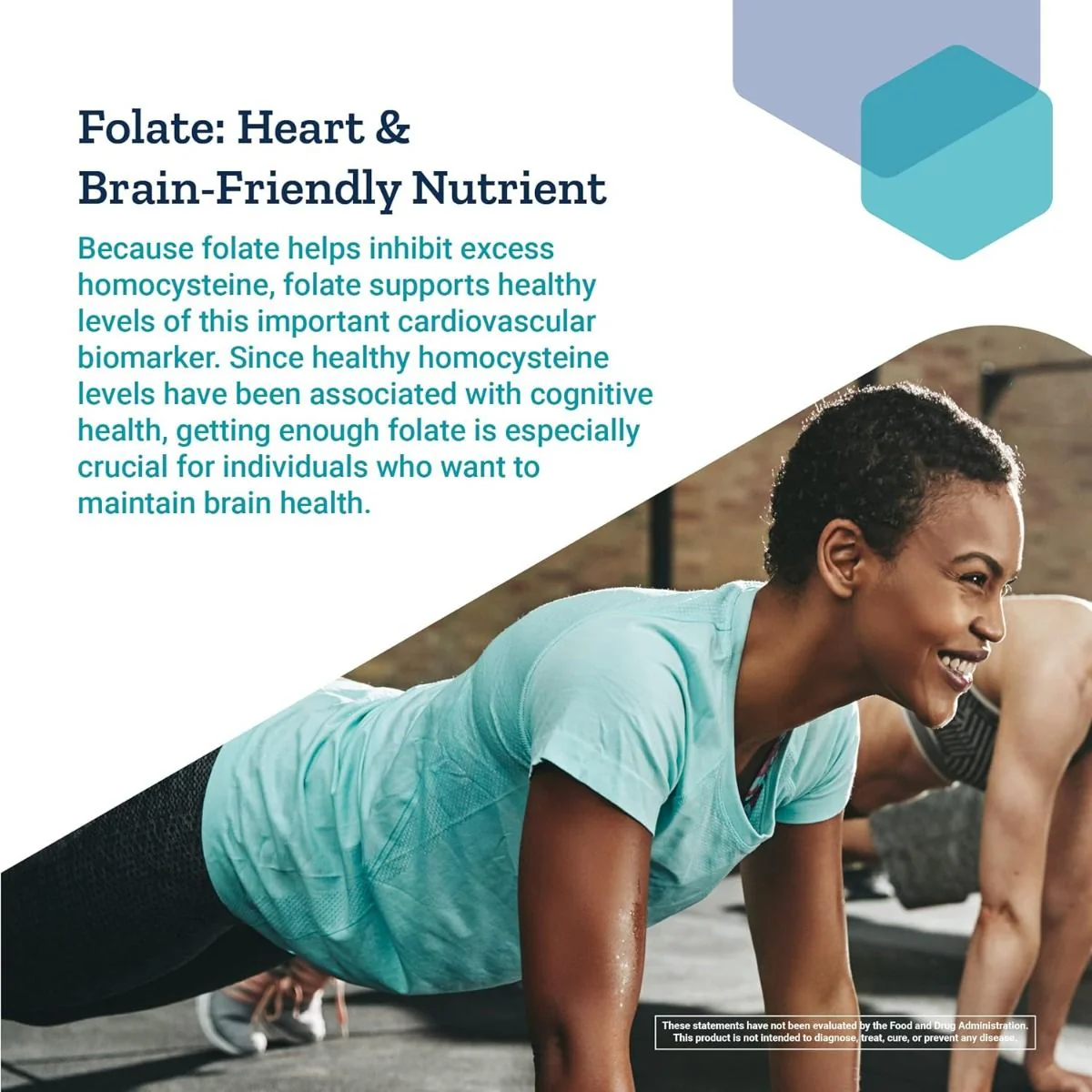 Optimized Folate 1700 mcg 100 Vegetarian Tablets - Image 5